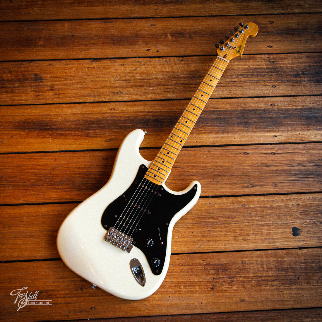 Fender Japan Boxer Series Stratocaster ST-456 Olympic White 1986
