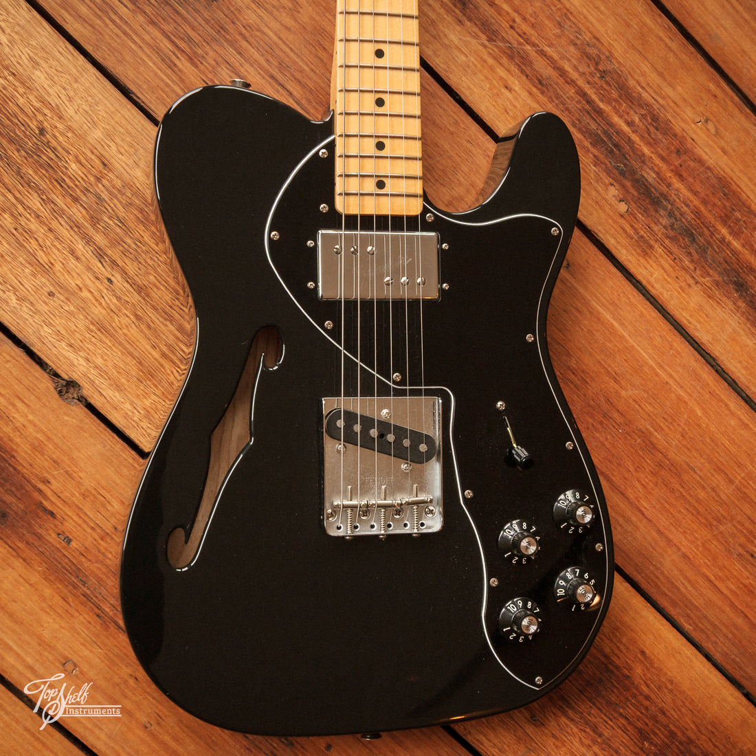 Fender Telecaster Custom Thinline Build Black 2025