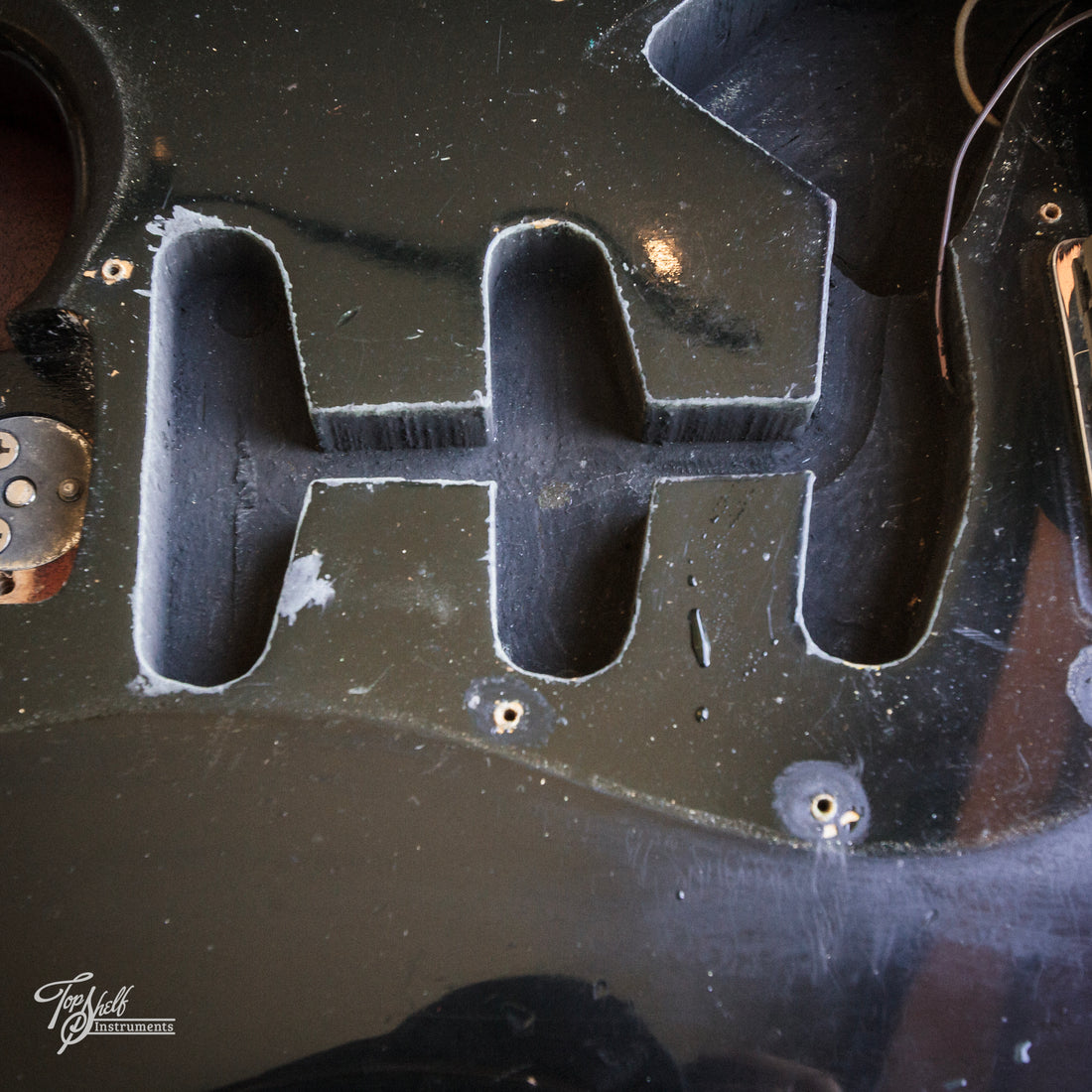 Fender Stratocaster Hardtail Black 1974