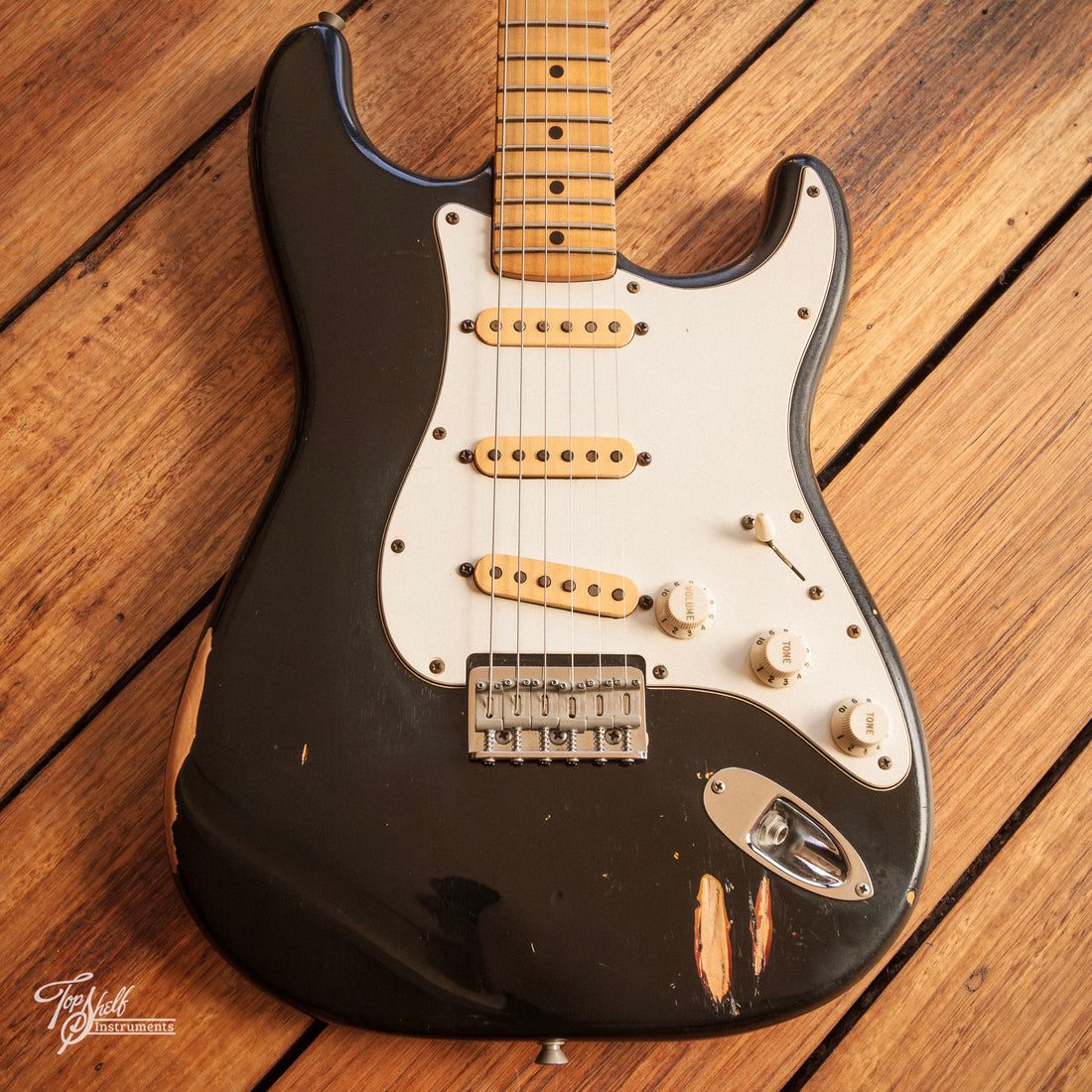 Fender Stratocaster Hardtail Black 1974