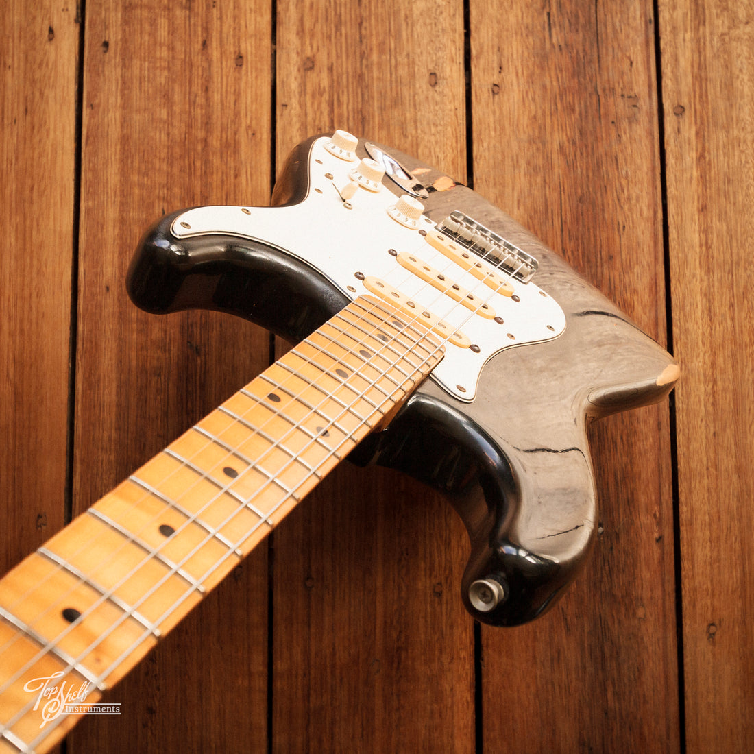 Fender Stratocaster Hardtail Black 1974