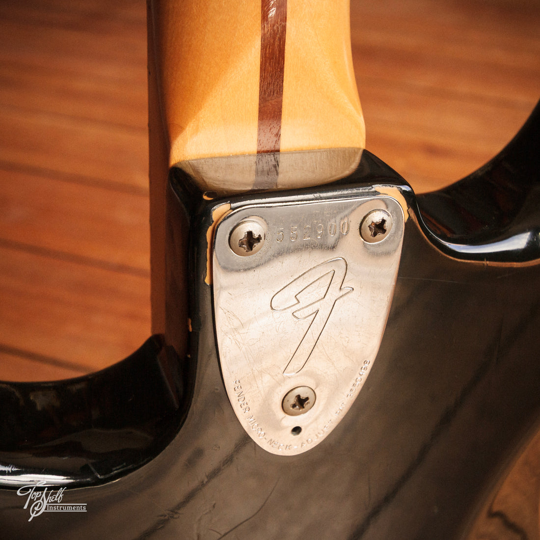 Fender Stratocaster Hardtail Black 1974