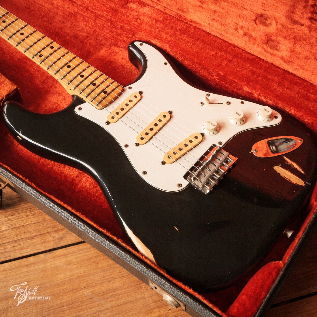 Fender Stratocaster Hardtail Black 1974