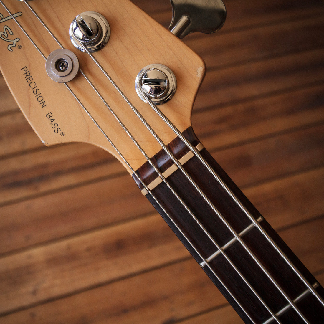 Fender American Standard Precision Bass Left-Handed Candy Apple Red 1997