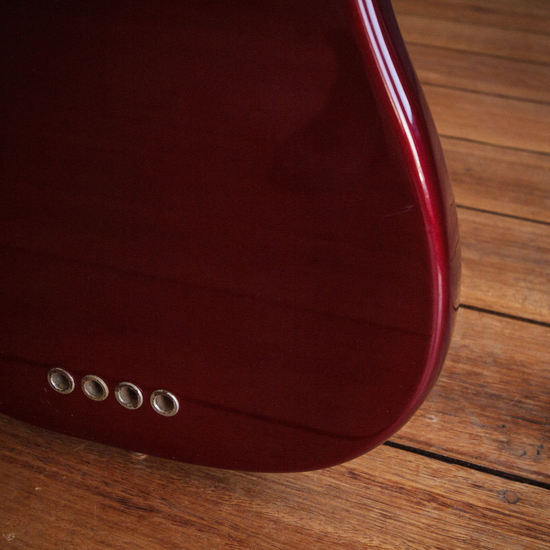 Fender American Standard Precision Bass Left-Handed Candy Apple Red 1997