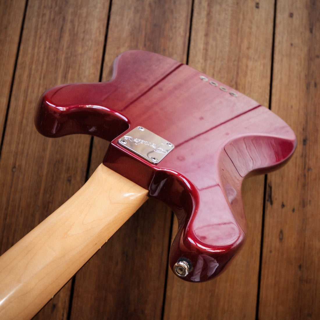 Fender American Standard Precision Bass Left-Handed Candy Apple Red 1997