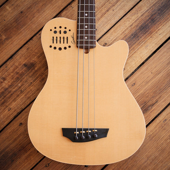 Godin A4 SA Ultra Semi Acoustic Bass Natural 2007
