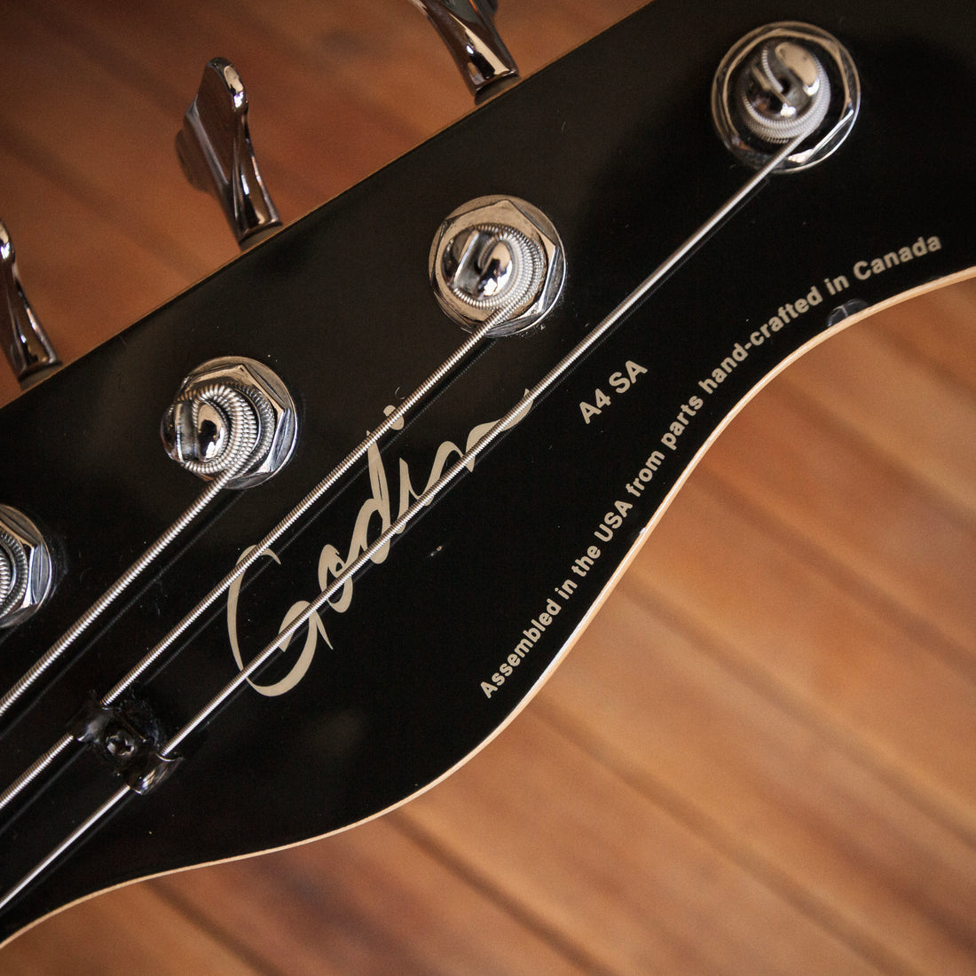Godin A4-SA Ultra Semi-Acoustic Bass Natural 2007