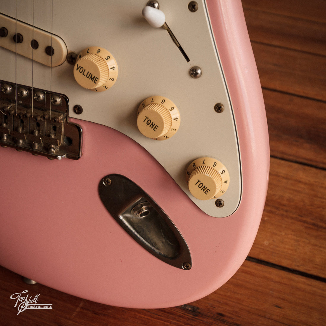 Fender Japan '62 Stratocaster ST62-70 Shell Pink w/Mods 1989