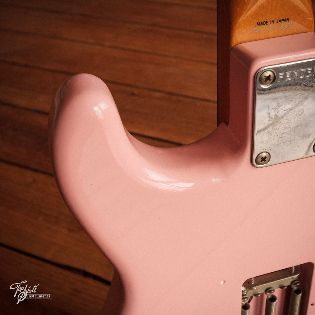 Fender Japan '62 Stratocaster ST62-70 Shell Pink w/Mods 1989