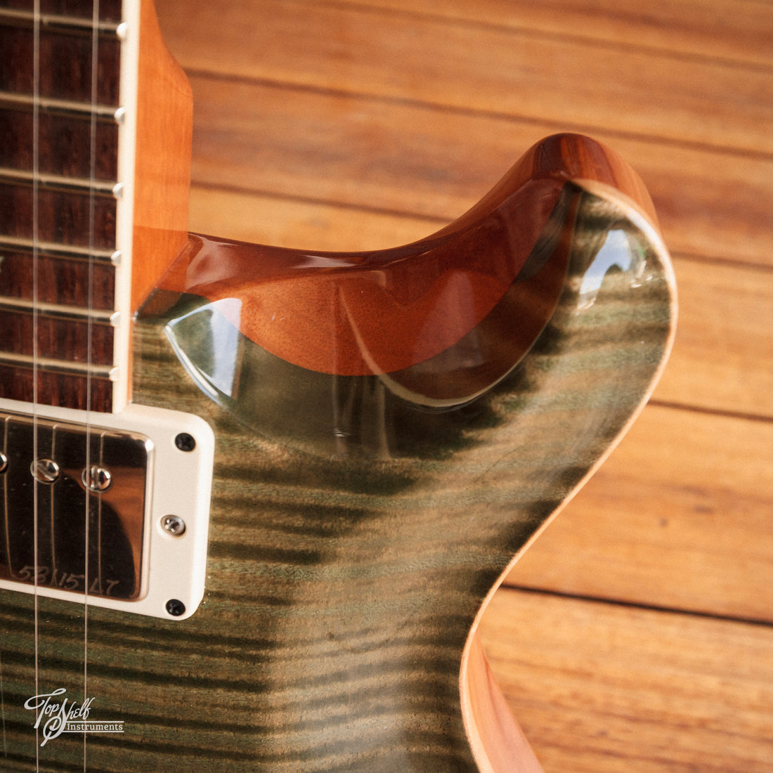 Paul Reed Smith McCarty 594 10-Top Trampas Green 2016