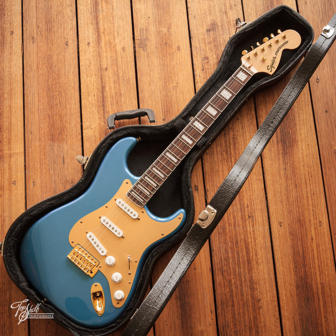 Fender Squier 40th Anniversary Stratocaster Lake Placid Blue 2021