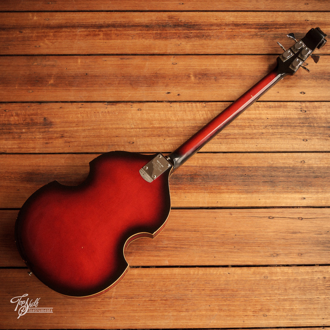 Teisco FB-2 Violin Bass Red Burst 1968