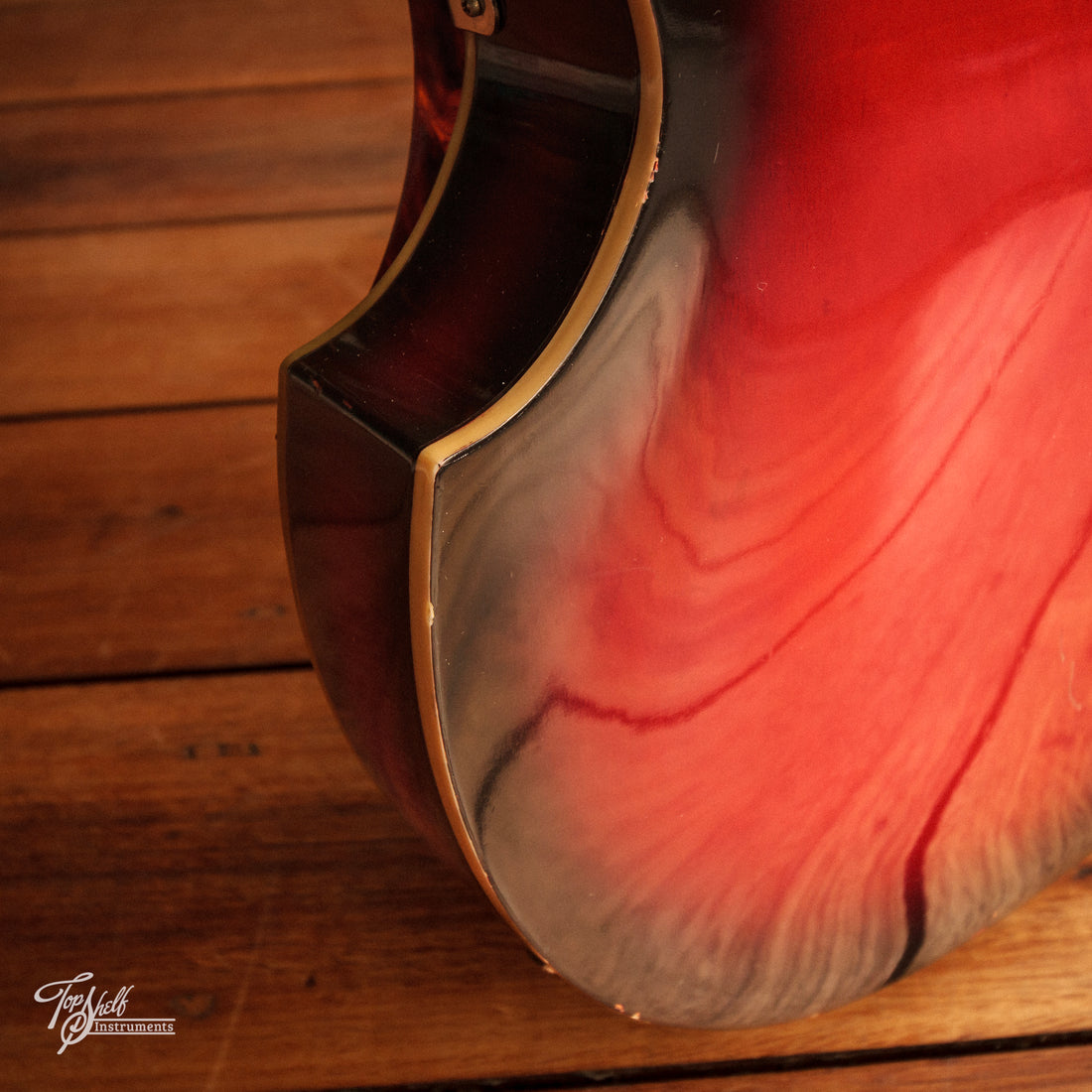 Teisco FB-2 Violin Bass Red Burst 1968