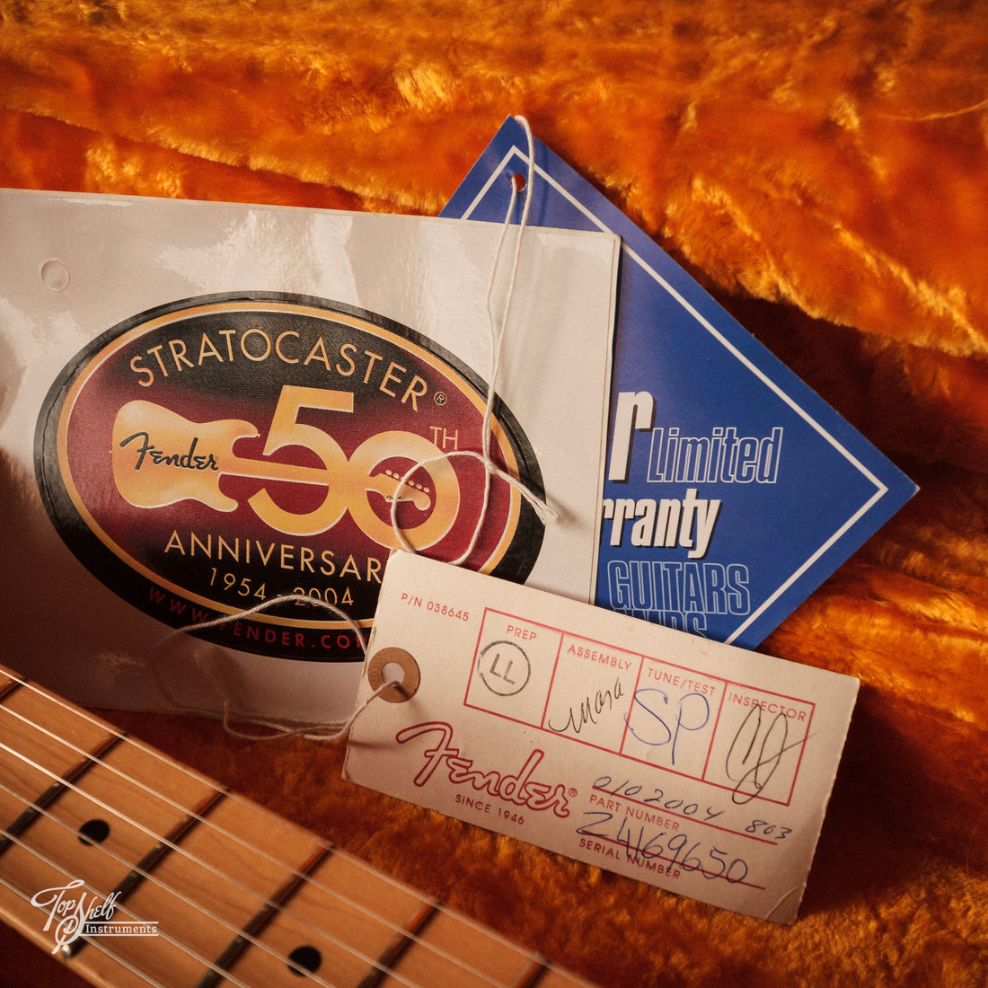 Fender 50th Anniversary Stratocaster Sunburst 2004