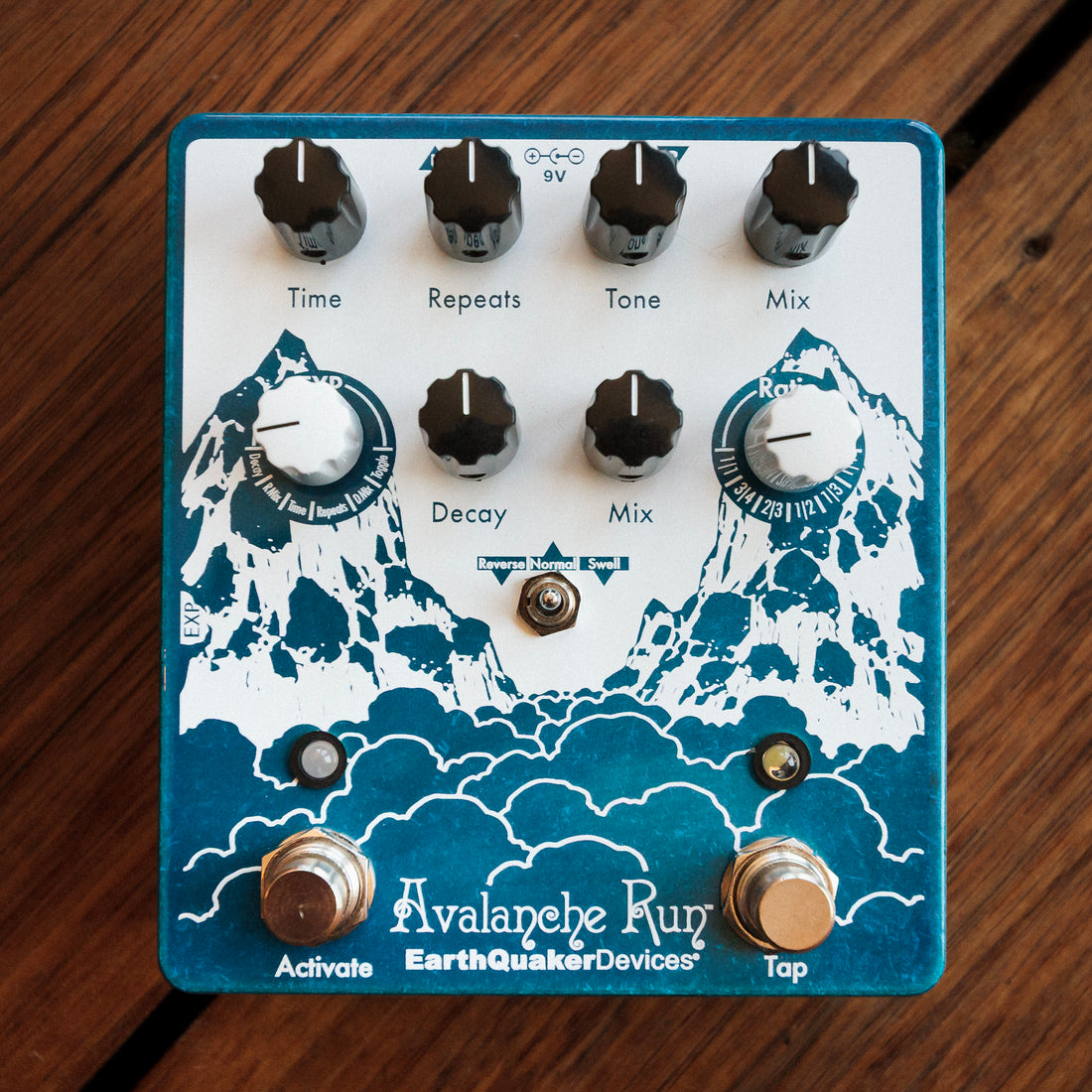 EarthQuaker Devices Avalanche Run v2 Reverb/Delay Pedal