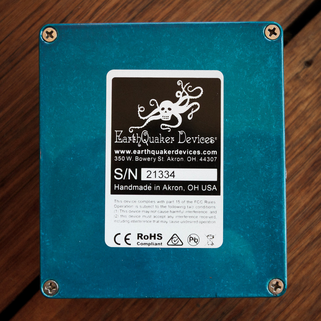 EarthQuaker Devices Avalanche Run v2 Reverb/Delay Pedal