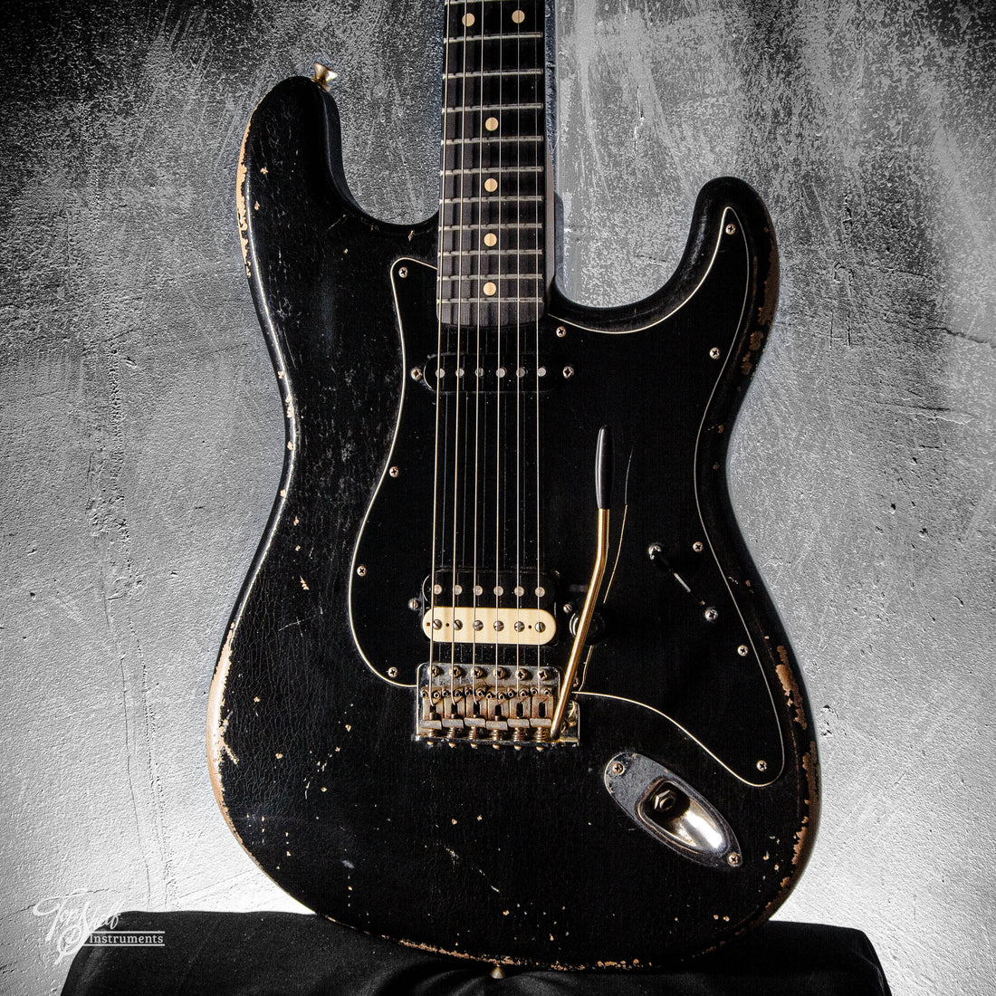 MJT 'Nero' ST-Style Partscaster HS Relic Black 2020