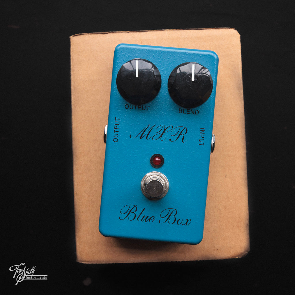 MXR M103 Script Blue Box Reissue Octave Fuzz Pedal