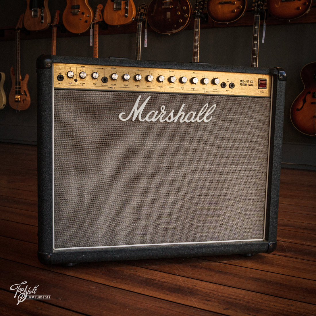 Marshall Mosfet 100 Reverb Twin 2x12 Guitar Combo Amp