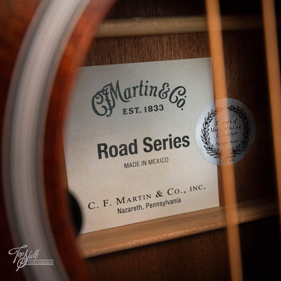 Martin Road Series 000-10E Retro Sapele Natural 2024