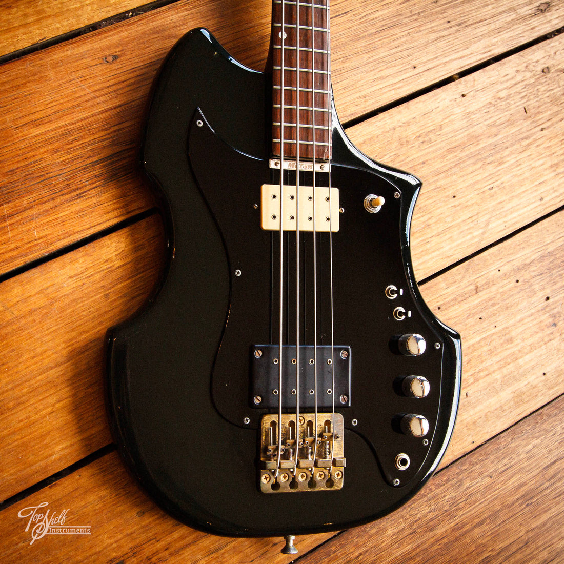 Maton BB66 Big Ben Twin Bass Black 1963