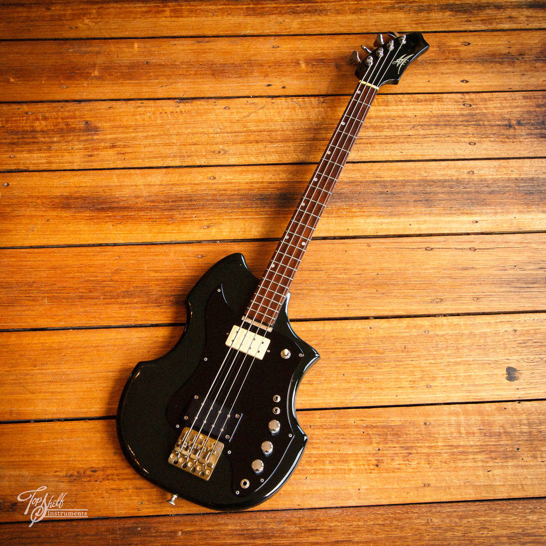 Maton BB66 Big Ben Twin Bass Black 1963