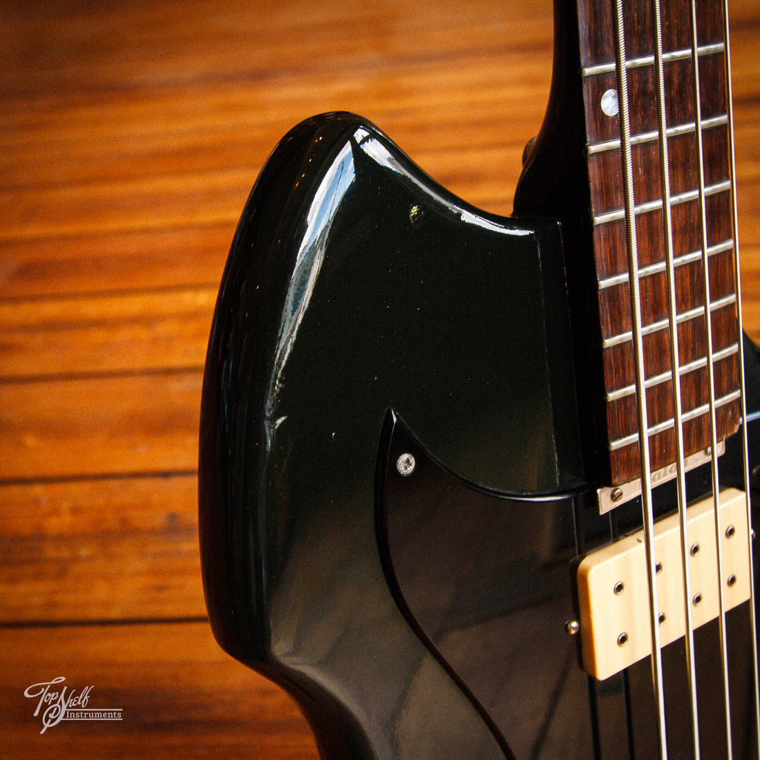 Maton BB66 Big Ben Twin Bass Black 1963