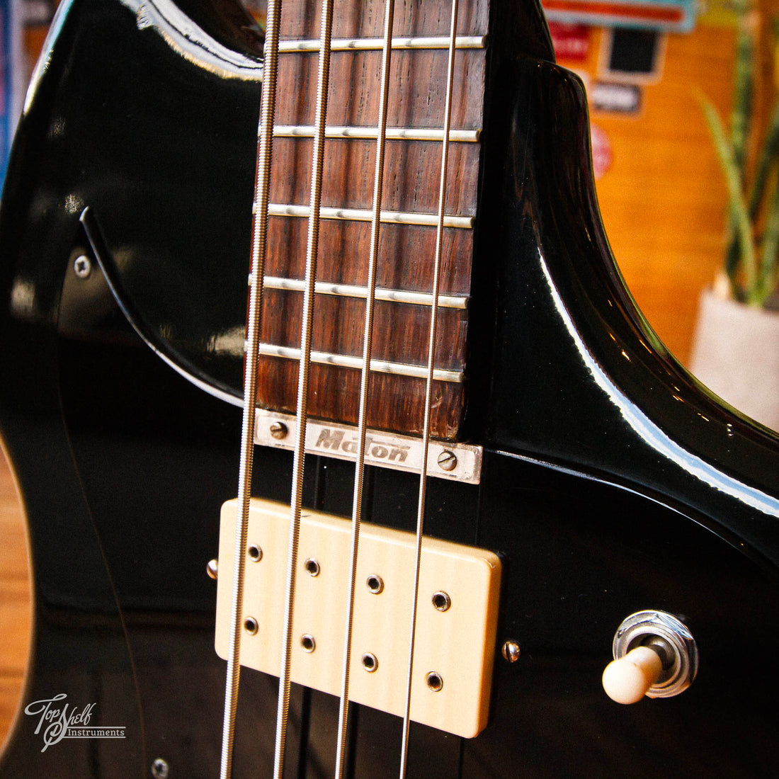 Maton BB66 Big Ben Twin Bass Black 1963