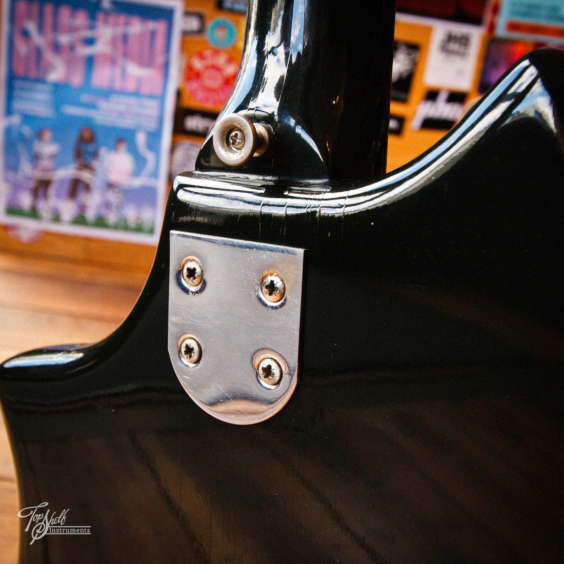 Maton BB66 Big Ben Twin Bass Black 1963