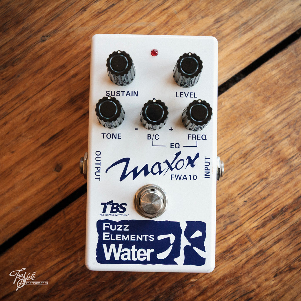 Maxon FWA10 Fuzz Elements Water Pedal – Topshelf Instruments