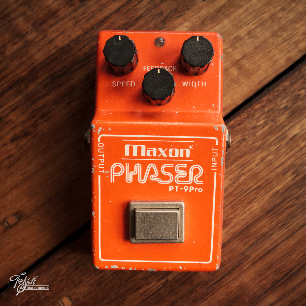 Maxon PT-9 Pro Phaser Pedal – Topshelf Instruments