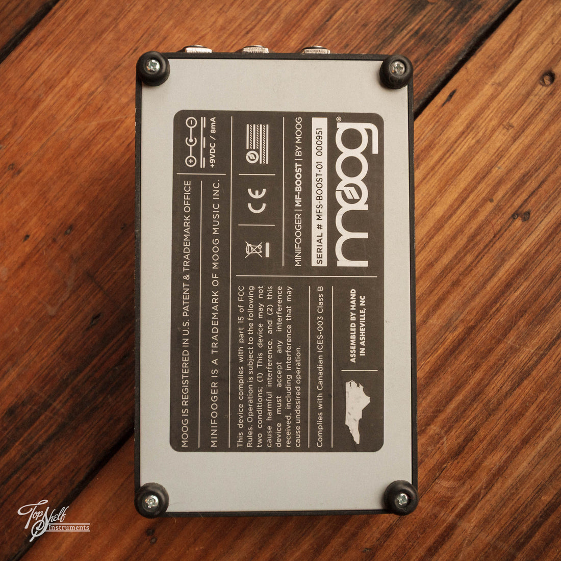 Moog Minifooger MF Boost v1 Pedal