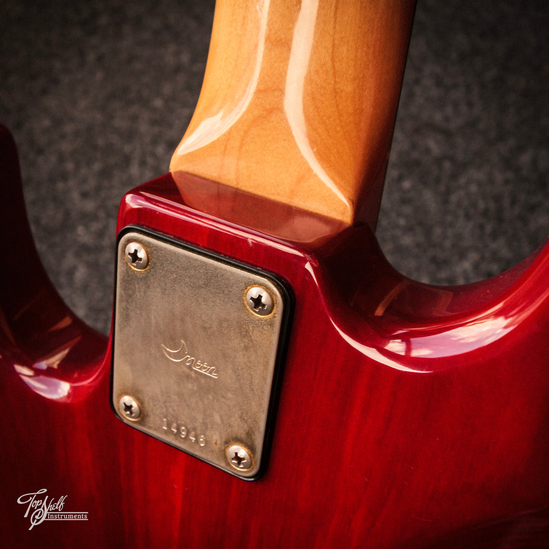 Moon J-J165 Transparent Red 1985