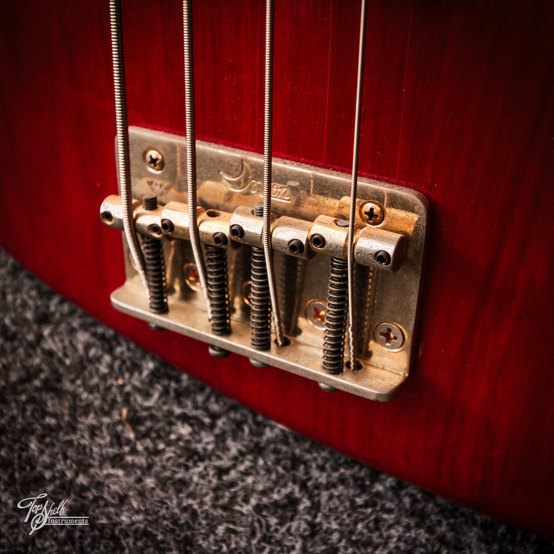 Moon J-J165 Transparent Red 1985