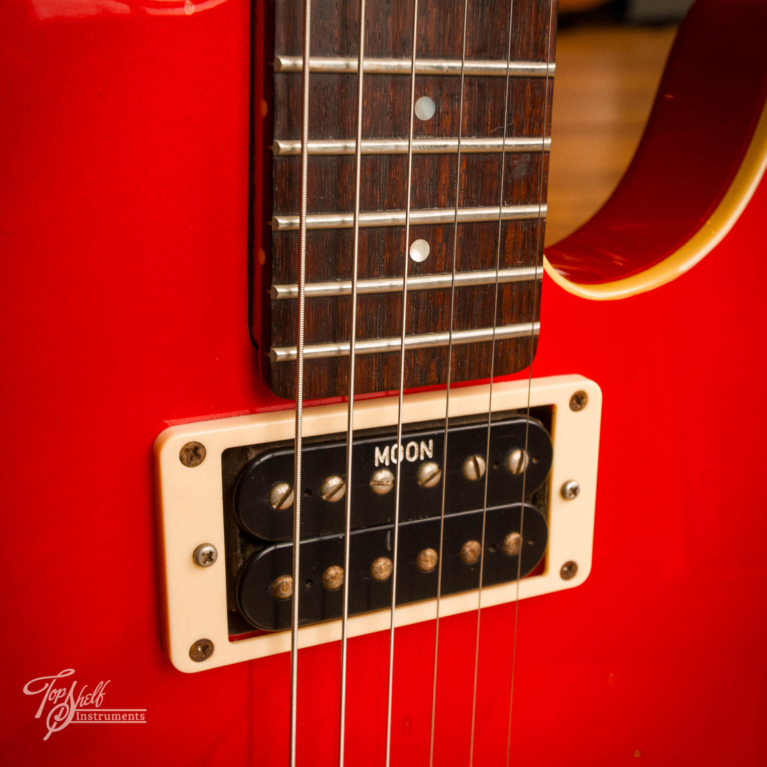 Moon Reggae Master HH Candy Apple Red 1986
