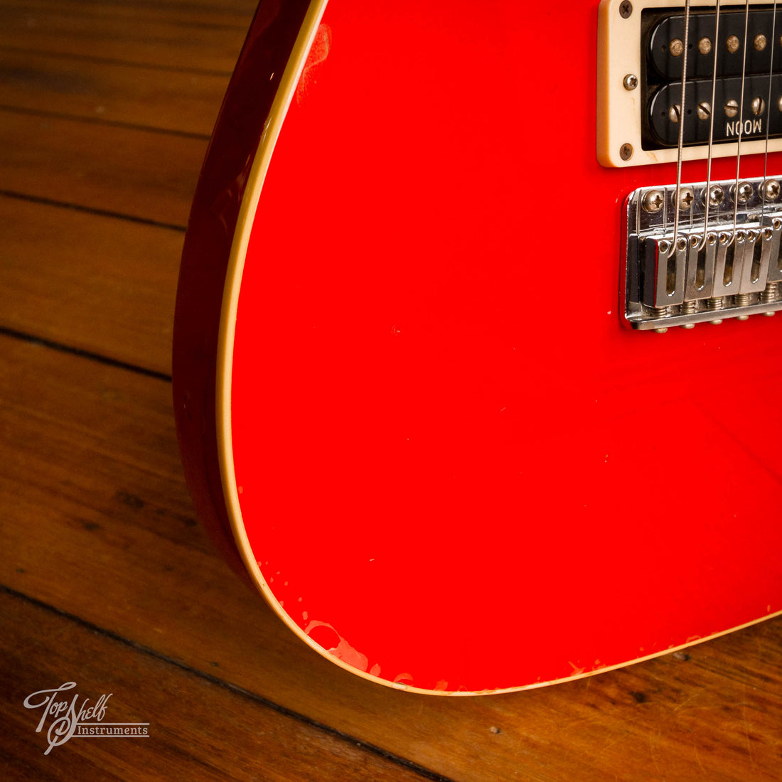 Moon Reggae Master HH Candy Apple Red 1986