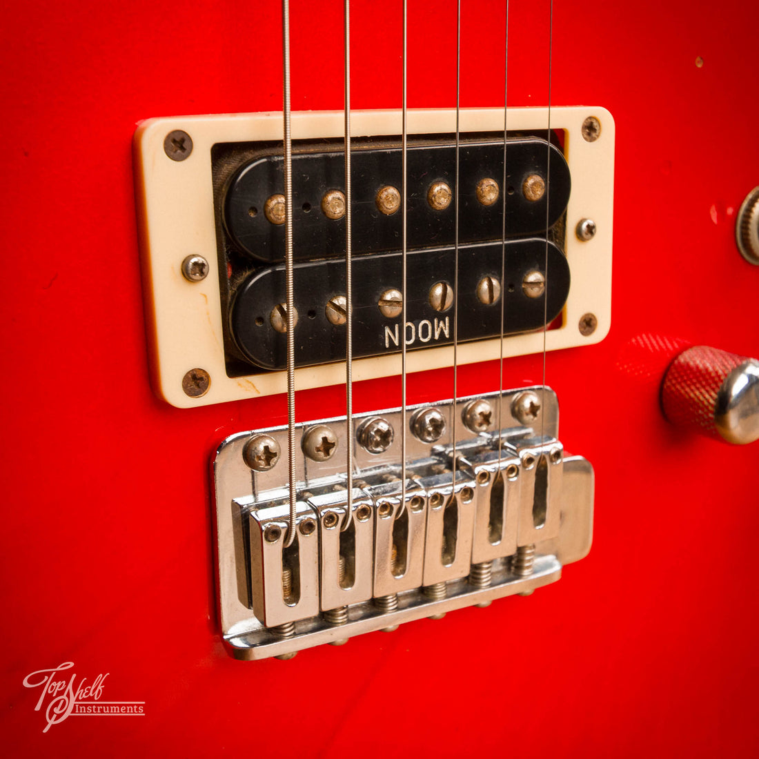 Moon Reggae Master HH Candy Apple Red 1986