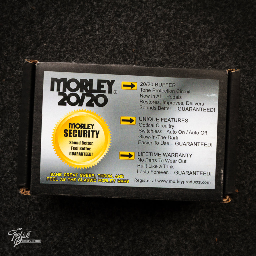 Morley 20/20 Classic Switchless Wah Pedal