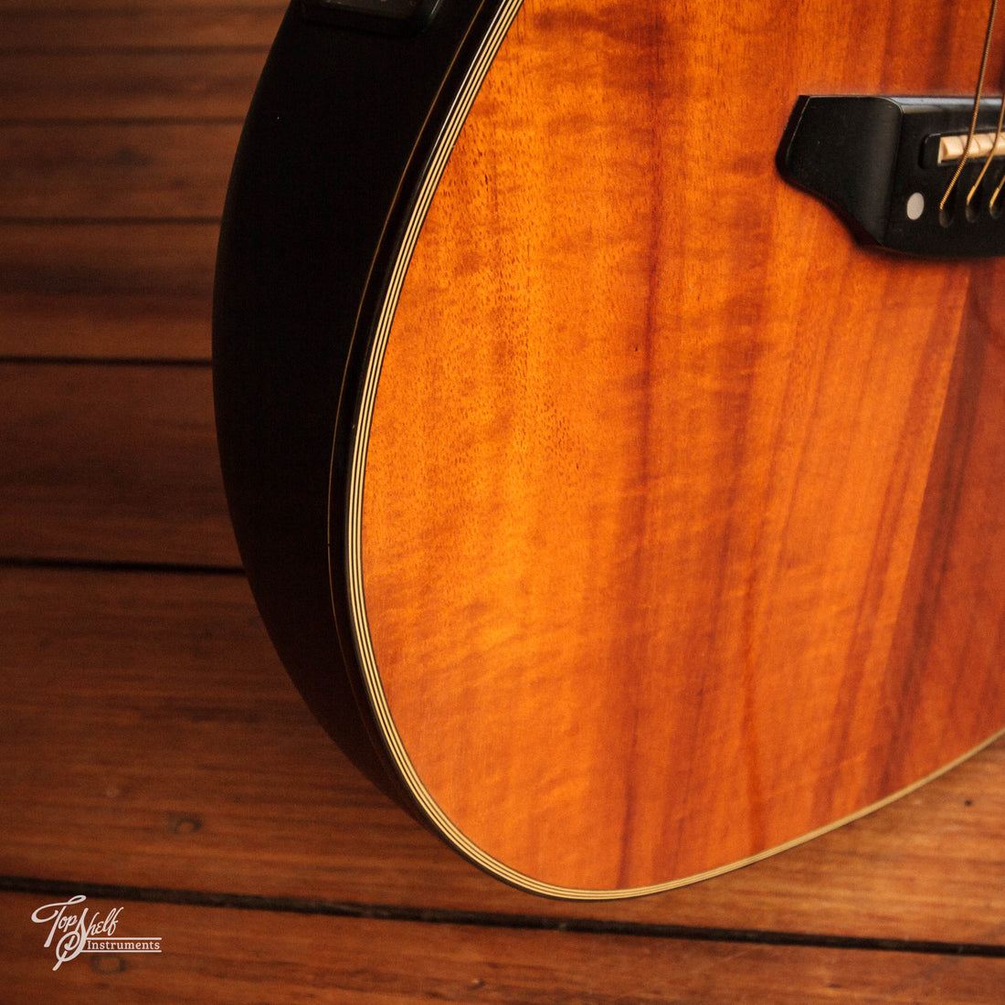 Morris Tornado Series WT808 Bowl-Back Acoustic/Electric Natural 1989