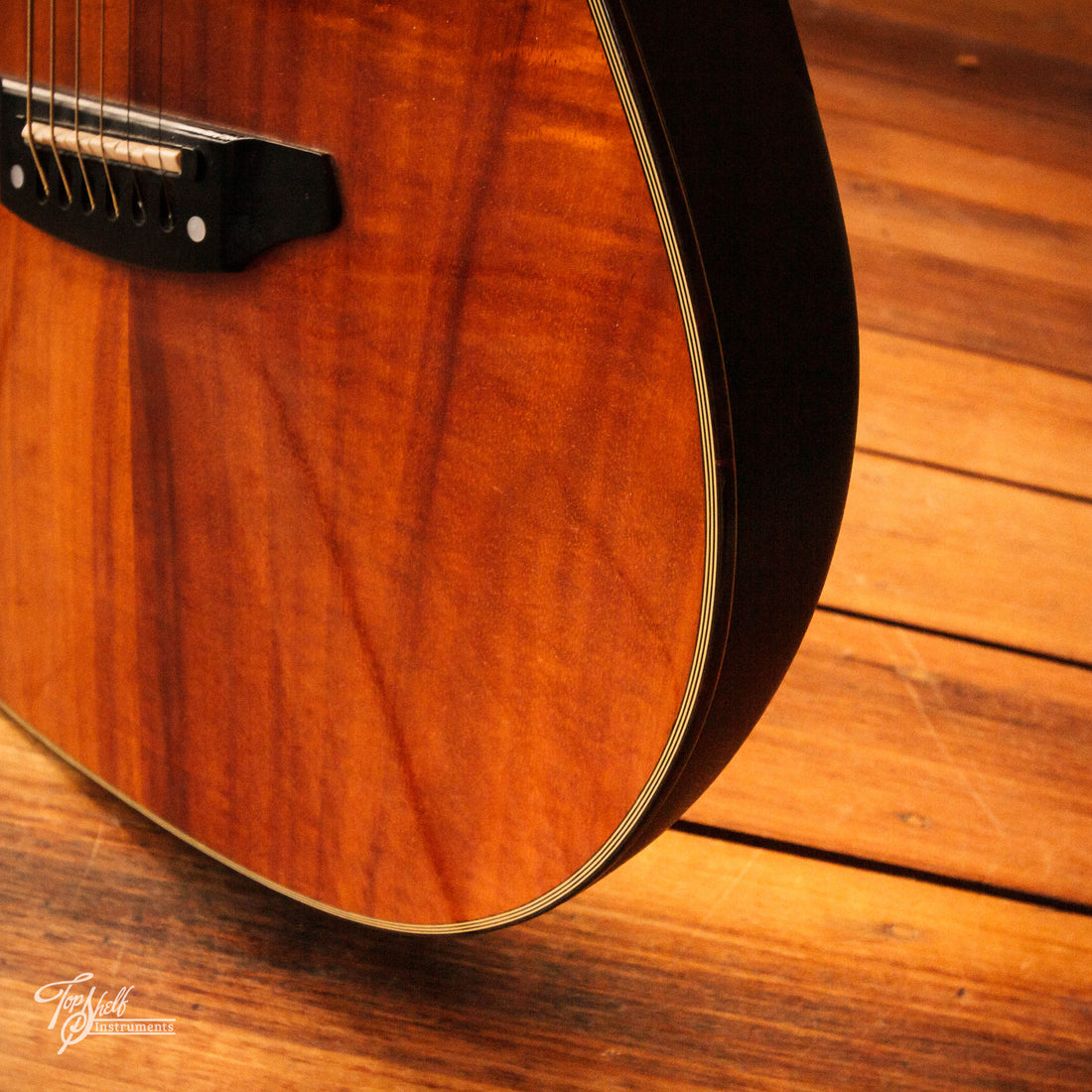 Morris Tornado Series WT808 Bowl-Back Acoustic/Electric Natural 1989