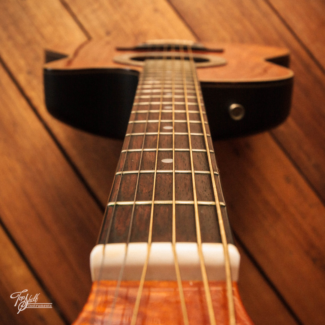 Morris Tornado Series WT808 Bowl-Back Acoustic/Electric Natural 1989