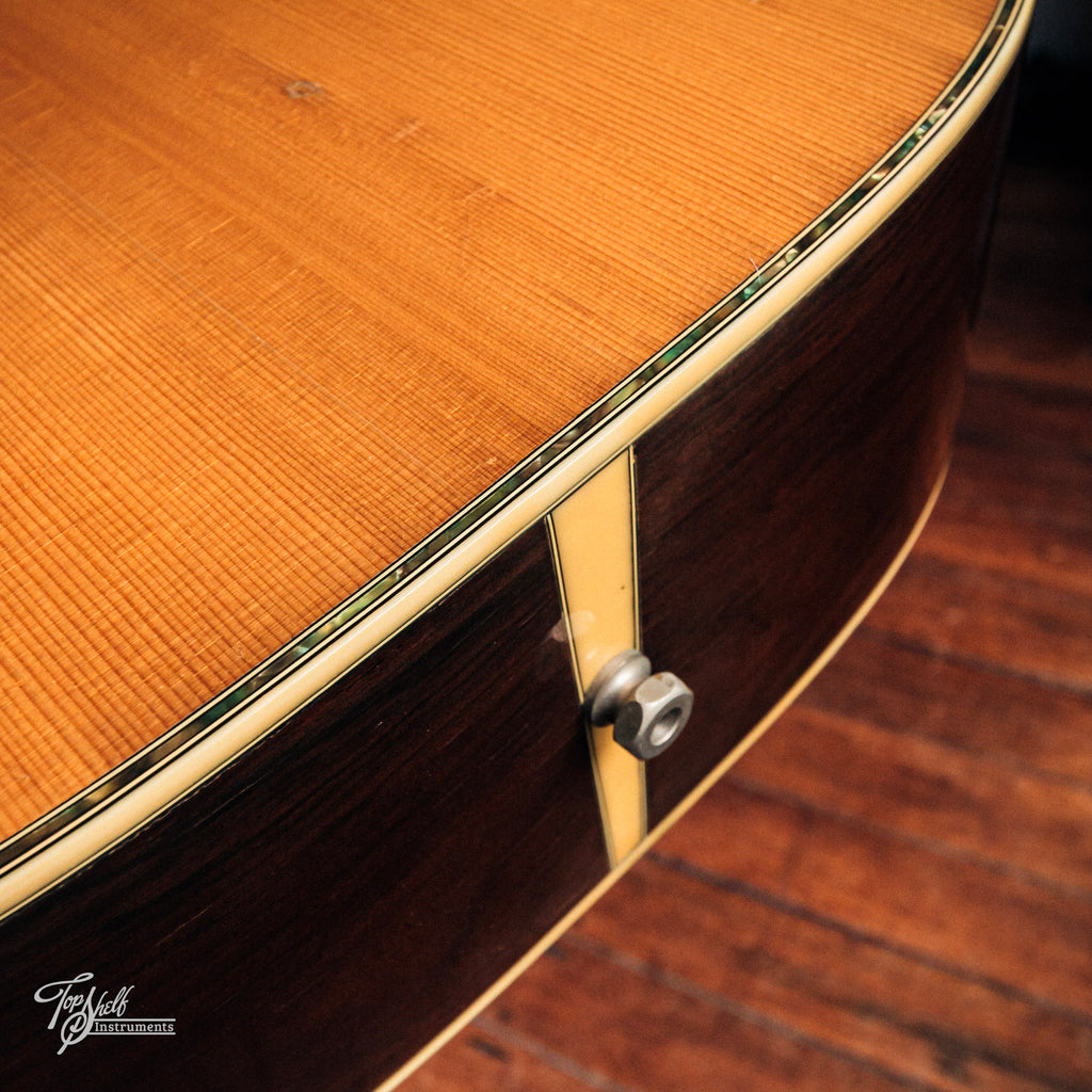 Morris W-60 Dreadnought Acoustic Natural 1980