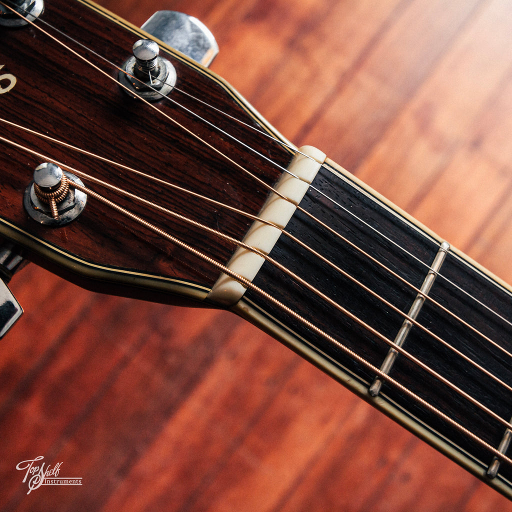 Morris W-60 Dreadnought Acoustic Natural 1980