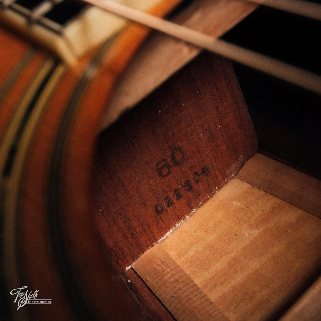 Morris W-60 Dreadnought Acoustic Natural 1980