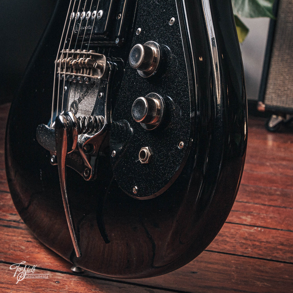 Mosrite Avenger Black Sparkle Firstman 1975