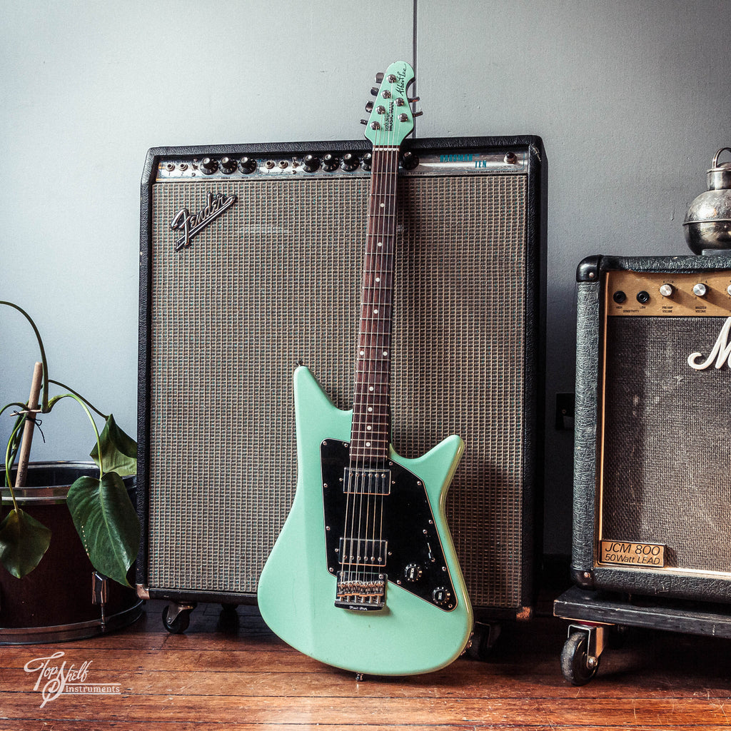 Ernie Ball Music Man Albert Lee HH Mint Green 2014