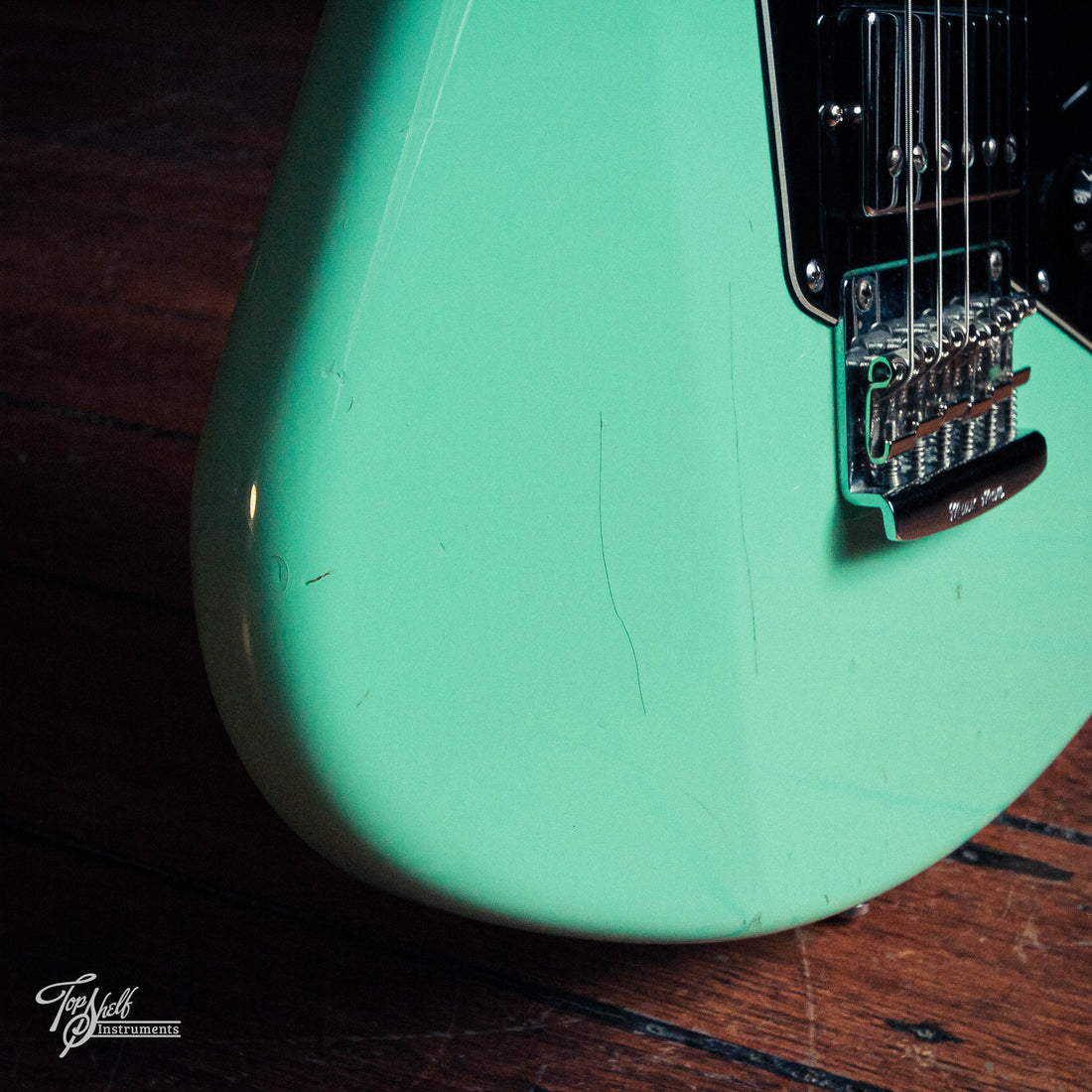 Ernie Ball Music Man Albert Lee HH Mint Green 2014