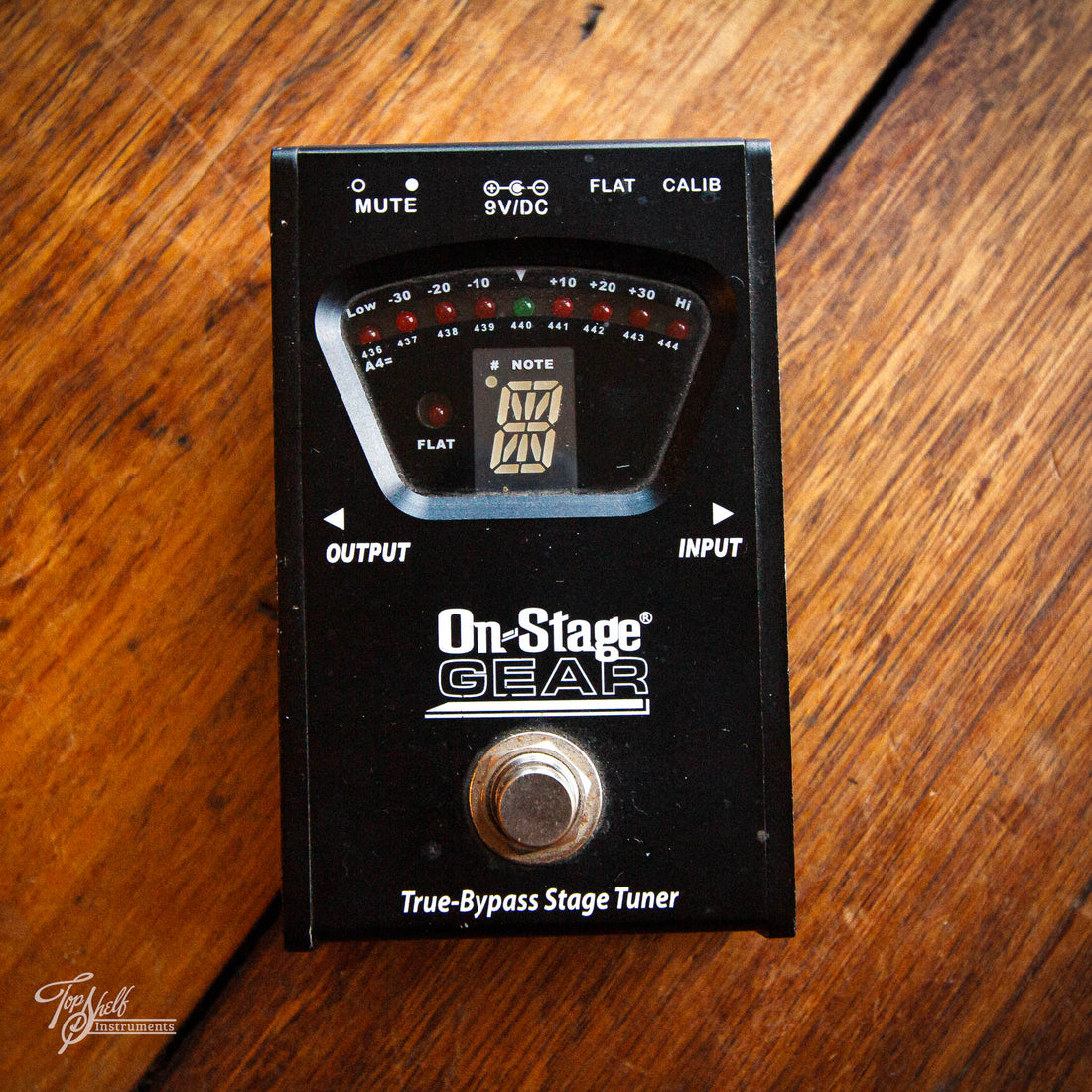 On Stage Gear True-Bypass Stage Tuner Pedal