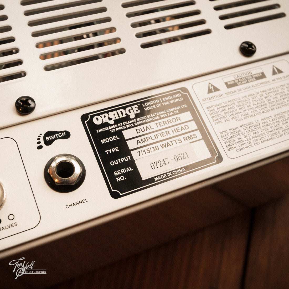 Orange Dual Terror 30w Guitar Amp Head